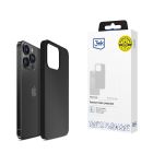 Puzdro na Apple iPhone 16 Pro Max - 3mk Silicone Case Black