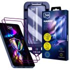2x Tvrdené sklo s aplikátorom pre Samsung Galaxy S24 Ultra - 3mk HARDY® Hardura 9H™