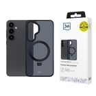 Puzdro na Samsung Galaxy S25+ - 3mk Smoke Case Mag&Stand