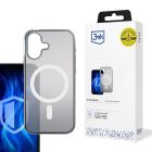 Puzdro na Apple iPhone 16 - 3mk Frosty MagCase White