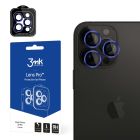 Tvrdené sklo na objektív fotoaparátu pre Apple iPhone 15 Pro - 3mk Lens Protection Pro Royal Blue