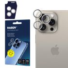 Ochrana objektívu na Apple iPhone 15 Pro Max - HARDY Lens Protection Pro Natural