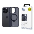 Puzdro na Apple iPhone 15 Pro Max - 3mk Smoke Case Mag&Stand