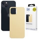 Silikónové puzdro s MagSafe pre Apple iPhone 15 Plus - 3mk HARDY® Mellow MagCase™ Yellow