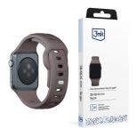 Remienok na Apple Watch 42/44/45/46/49 mm Taupe (big) - 3mk Silicone Watch Strap