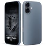 Silikónové puzdro s MagSafe pre Apple iPhone 16 - 3mk HARDY® Mellow MagCase™ Ultramarine
