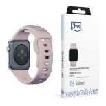 Remienok na Apple Watch 38/40/41/42 mm Latte (small) - 3mk Silicone Watch Strap