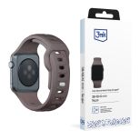 Remienok na Apple Watch 38/40/41/42 mm Taupe (small) - 3mk Silicone Watch Strap