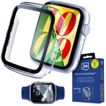 Puzdro s tvrdeným sklom na Apple Watch 46mm - seria 10/11 - 3mk Satin Armor WatchCase+™ Clear