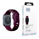 Remienok na Apple Watch 38/40/41/42 mm Mulberry (small) - 3mk Silicone Watch Strap