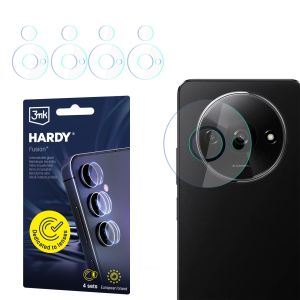 Sklo na objektív fotoaparátu pre Redmi A3 - 3mk HARDY® Fusion Lens Protection™