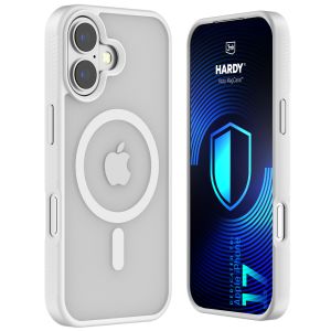 Dymové puzdro s MagSafe pre Apple iPhone 17 – 3mk HARDY® Hazy MagCase™ White