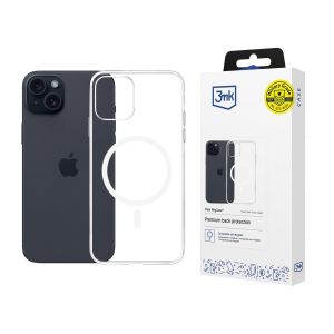 Puzdro na Apple iPhone 15 - 3mk Clear MagCase