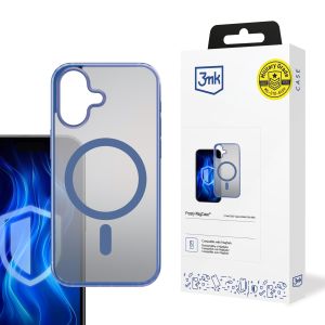 Puzdro na Apple iPhone 16 Plus - 3mk Frosty MagCase Blue