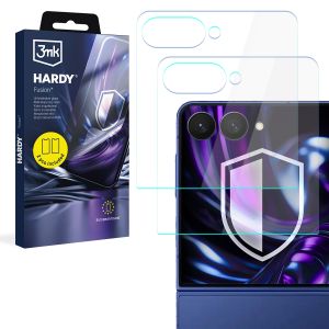 2x Hybrid glass for Samsung Galaxy Z Flip 7 - 3mk HARDY® Fusion™