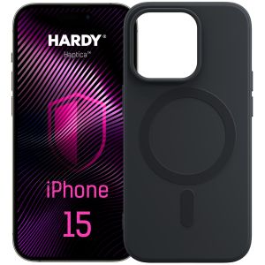 Elastické puzdro s MagSafe na Apple iPhone 15 - 3mk HARDY® Haptica MagCase™