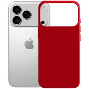 Silikónové puzdro pre Apple iPhone 17 Pro Max - 3mk HARDY® Mellow Case™ Red