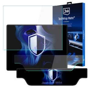 Ochranná fólia na displej navigácie a prístrojového štítu pre Jaecoo 5 2024- - 3mk TechWrap Matte 2in1 (Center Display + Cluster)