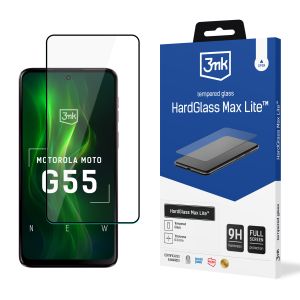Tvrdené sklo na Motorola Moto G55 5G - 3mk HardGlass Max Lite