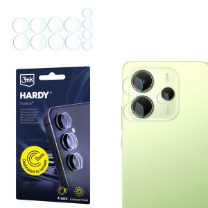 Sklo na objektív fotoaparátu pre Redmi Note 14 4G - 3mk HARDY® Fusion Lens Protection™