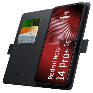 Etui s klapkou na Redmi Note 14 Pro+ - 3mk HARDY® Foldy Case™