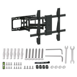 Držiak na stenu na televízor 55–90 palcov 3mk HARDY® StableMount 75™ - nastaviteľný, otočný, VESA, do 75 kg