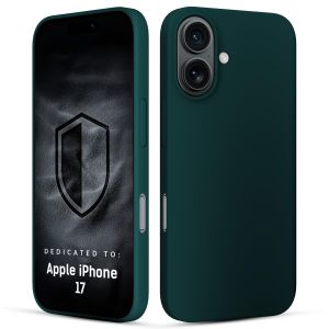 Silikónové puzdro pre Apple iPhone 17 - 3mk HARDY® Mellow Case™ Dark Green