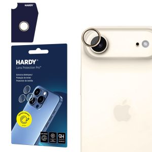 Ochrana objektívu na Apple iPhone Air - HARDY Lens Protection Pro Titanium Gold