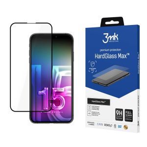 Tvrdené sklo na Apple iPhone 15 Pro - 3mk HardGlass Max