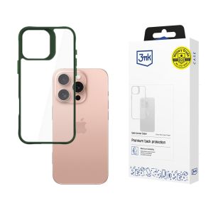 Púzdro na Apple iPhone 16 Pro - 3mk Satin Armor Case+ Green