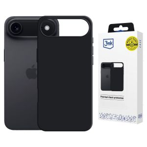 Silikónové puzdro s MagSafe pre Apple iPhone Air - 3mk HARDY® Mellow MagCase™ Black