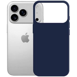 Silikónové puzdro pre Apple iPhone 17 Pro Max - 3mk HARDY® Mellow Case™ Dark Blue