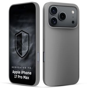 Silikónové puzdro pre Apple iPhone 17 Pro Max - 3mk HARDY® Mellow Case™ Gray