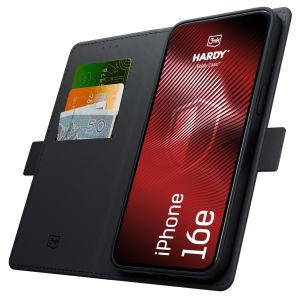 Puzdro s klapkou pre Apple iPhone 16E/ iPhone 17E – 3mk HARDY® Foldy Case™