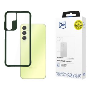 Púzdro na Samsung Galaxy A25 5G - 3mk Satin Armor Case+ Green