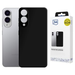 Silikónové puzdro s MagSafe pre Samsung Galaxy S25 Edge - 3mk HARDY® Mellow MagCase™ Black