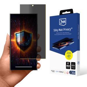 Fólia na súkromie pre Samsung Galaxy S24 Ultra - 3mk Silky Matt Privacy