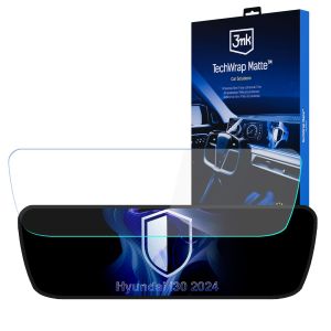Matná ochranná fólia na displej prístrojového štítu pre Hyundai i30 2024- - 3mk TechWrap Matte Cluster™