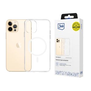 Puzdro na Apple iPhone 12 Pro Max - 3mk Clear MagCase