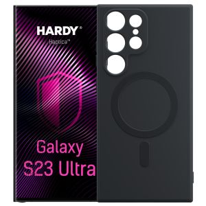 Elastické puzdro s MagSafe na Samsung Galaxy S23 Ultra - 3mk HARDY® Haptica MagCase™