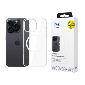 Puzdro na Apple iPhone 16 Pro - 3mk Clear MagCase