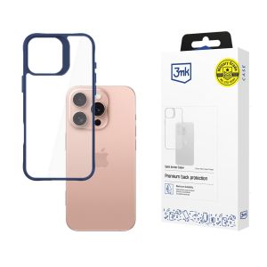 Puzdro na Apple iPhone 16 Pro - 3mk Satin Armor Case+ Modré