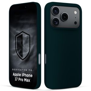 Silikónové puzdro pre Apple iPhone 17 Pro Max - 3mk HARDY® Mellow Case™ Dark Green