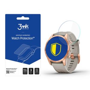 Ochranné sklo na displej smart hodinek Garmin Fenix 7S Pro Solar - 3mk Watch Protection