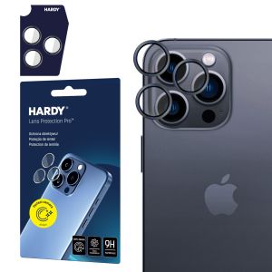 Ochrana objektívu na Apple iPhone 15 Pro Max - HARDY Lens Protection Pro Black