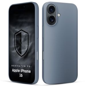 Silikónové puzdro s MagSafe pre Apple iPhone 16 - 3mk HARDY® Mellow MagCase™ Ultramarine