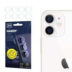 Sklíčko na objektív fotoaparátu pre Apple iPhone 12 - 3mk HARDY® Fusion Lens Protection™