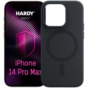 Elastické puzdro s MagSafe na Apple iPhone 14 Pro Max - 3mk HARDY® Haptica MagCase™