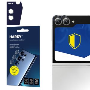 Ochrana objektívu na Samsung Galaxy Z Flip 6 - HARDY Lens Protection Pro Black
