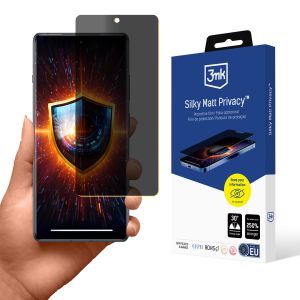 Fólia na súkromie pre OnePlus 12R - 3mk Silky Matt Privacy